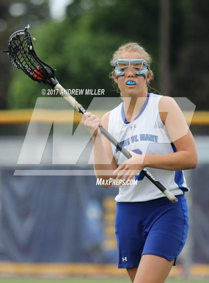 Thumbnail 1 in Mount St. Mary Academy vs. Mount Mercy Academy  (Monsignor Martin Final) photogallery.