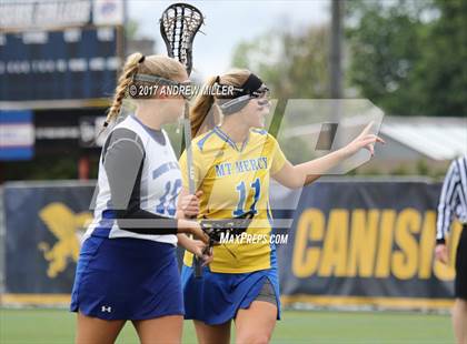 Thumbnail 2 in Mount St. Mary Academy vs. Mount Mercy Academy  (Monsignor Martin Final) photogallery.