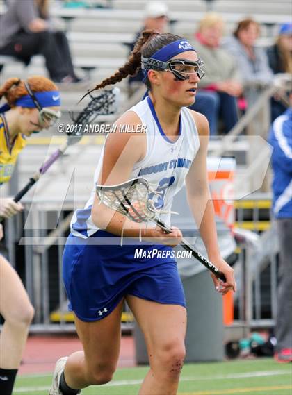 Thumbnail 3 in Mount St. Mary Academy vs. Mount Mercy Academy  (Monsignor Martin Final) photogallery.
