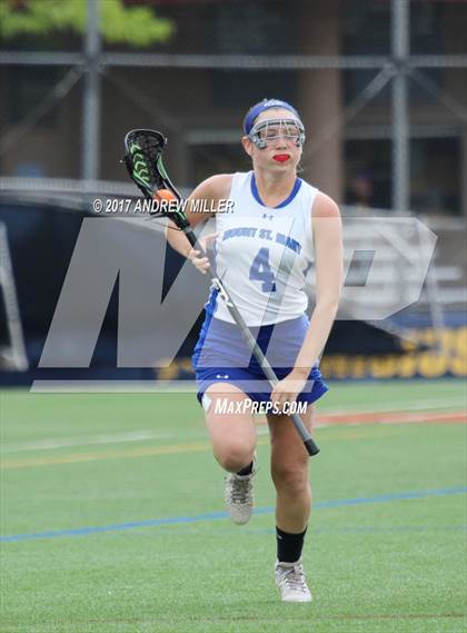 Thumbnail 2 in Mount St. Mary Academy vs. Mount Mercy Academy  (Monsignor Martin Final) photogallery.