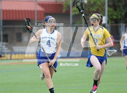 Thumbnail 2 in Mount St. Mary Academy vs. Mount Mercy Academy  (Monsignor Martin Final) photogallery.