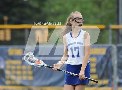 Thumbnail 1 in Mount St. Mary Academy vs. Mount Mercy Academy  (Monsignor Martin Final) photogallery.