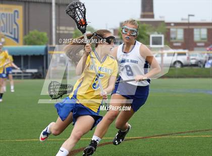 Thumbnail 1 in Mount St. Mary Academy vs. Mount Mercy Academy  (Monsignor Martin Final) photogallery.