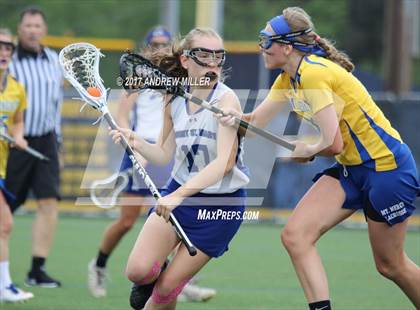 Thumbnail 2 in Mount St. Mary Academy vs. Mount Mercy Academy  (Monsignor Martin Final) photogallery.