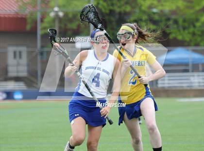Thumbnail 2 in Mount St. Mary Academy vs. Mount Mercy Academy  (Monsignor Martin Final) photogallery.