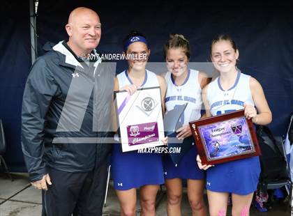 Thumbnail 1 in Mount St. Mary Academy vs. Mount Mercy Academy  (Monsignor Martin Final) photogallery.