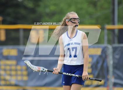 Thumbnail 3 in Mount St. Mary Academy vs. Mount Mercy Academy  (Monsignor Martin Final) photogallery.