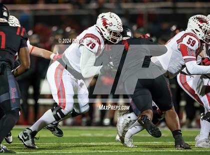 Thumbnail 3 in Nixa vs Lee's Summit North (MSHSAA Class 6 Quarterfinal) photogallery.