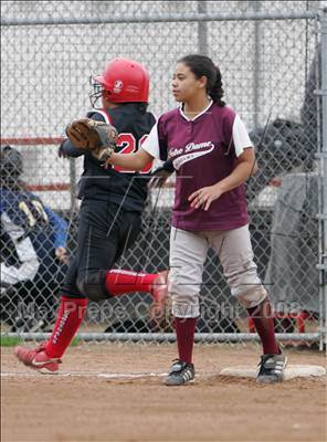 Thumbnail 1 in Lawndale vs. Notre Dame Academy photogallery.