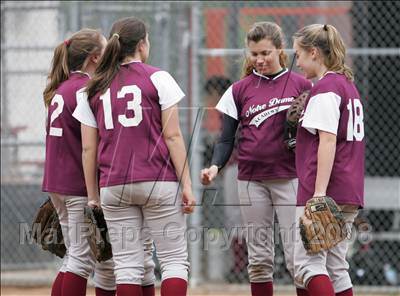 Thumbnail 2 in Lawndale vs. Notre Dame Academy photogallery.