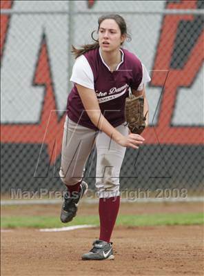 Thumbnail 3 in Lawndale vs. Notre Dame Academy photogallery.