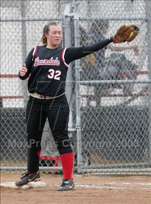 Thumbnail 2 in Lawndale vs. Notre Dame Academy photogallery.