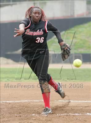 Thumbnail 3 in Lawndale vs. Notre Dame Academy photogallery.