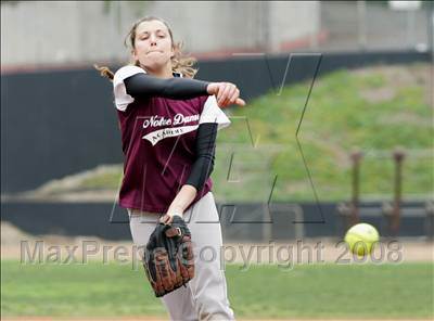 Thumbnail 1 in Lawndale vs. Notre Dame Academy photogallery.