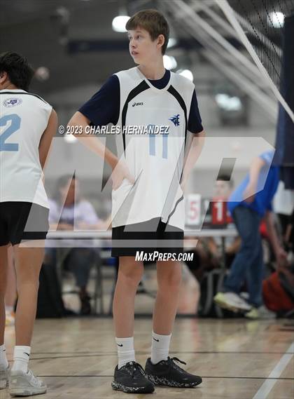 Thumbnail 3 in JV: St. Andrew's (B) vs St. Stephen's Episcopal (Aggieland Come and Take It Showdown) photogallery.