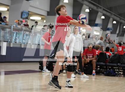 Thumbnail 3 in JV: St. Andrew's (B) vs St. Stephen's Episcopal (Aggieland Come and Take It Showdown) photogallery.