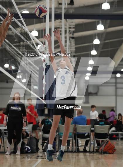 Thumbnail 3 in JV: St. Andrew's (B) vs St. Stephen's Episcopal (Aggieland Come and Take It Showdown) photogallery.