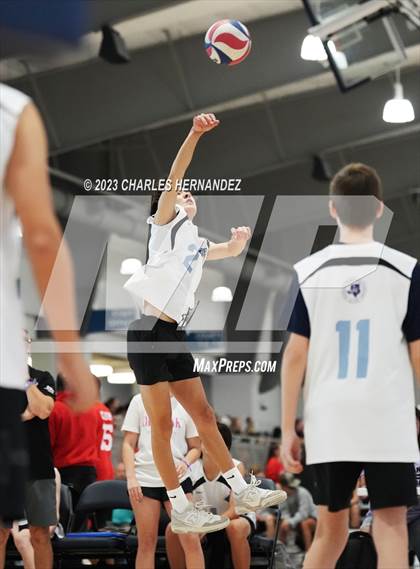 Thumbnail 3 in JV: St. Andrew's (B) vs St. Stephen's Episcopal (Aggieland Come and Take It Showdown) photogallery.