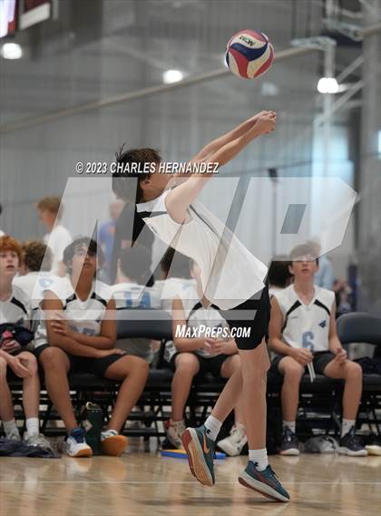 Thumbnail 3 in JV: St. Andrew's (B) vs St. Stephen's Episcopal (Aggieland Come and Take It Showdown) photogallery.
