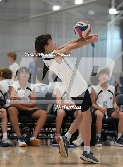 Thumbnail 2 in JV: St. Andrew's (B) vs St. Stephen's Episcopal (Aggieland Come and Take It Showdown) photogallery.