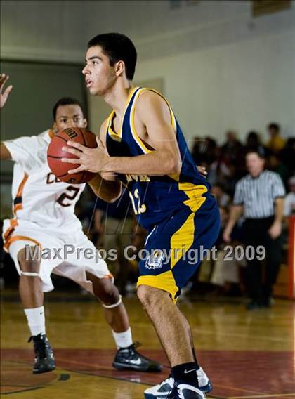 Thumbnail 3 in Turlock vs. Central (Modesto Christian Holiday Hoops)  photogallery.