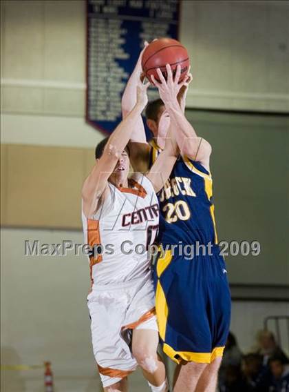Thumbnail 2 in Turlock vs. Central (Modesto Christian Holiday Hoops)  photogallery.