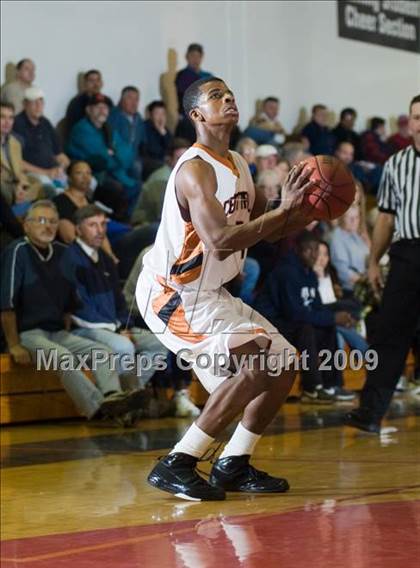 Thumbnail 2 in Turlock vs. Central (Modesto Christian Holiday Hoops)  photogallery.
