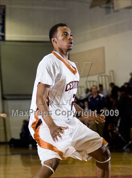 Thumbnail 1 in Turlock vs. Central (Modesto Christian Holiday Hoops)  photogallery.