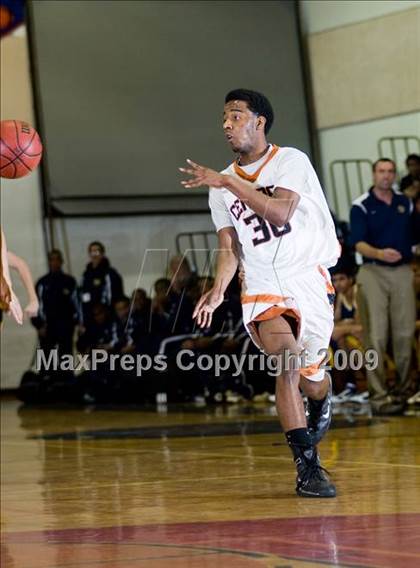 Thumbnail 1 in Turlock vs. Central (Modesto Christian Holiday Hoops)  photogallery.