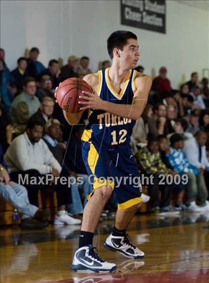 Thumbnail 1 in Turlock vs. Central (Modesto Christian Holiday Hoops)  photogallery.
