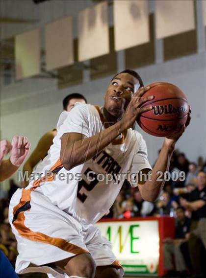 Thumbnail 3 in Turlock vs. Central (Modesto Christian Holiday Hoops)  photogallery.