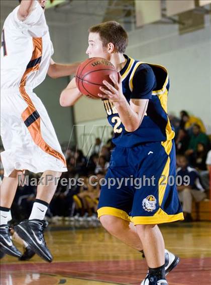 Thumbnail 2 in Turlock vs. Central (Modesto Christian Holiday Hoops)  photogallery.