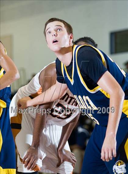 Thumbnail 3 in Turlock vs. Central (Modesto Christian Holiday Hoops)  photogallery.
