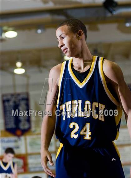 Thumbnail 1 in Turlock vs. Central (Modesto Christian Holiday Hoops)  photogallery.