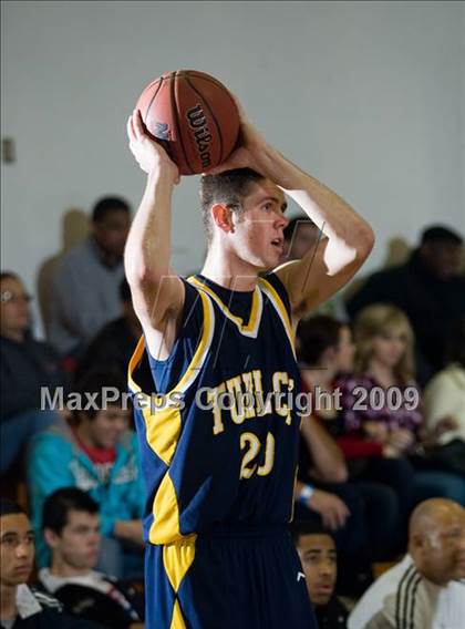Thumbnail 1 in Turlock vs. Central (Modesto Christian Holiday Hoops)  photogallery.