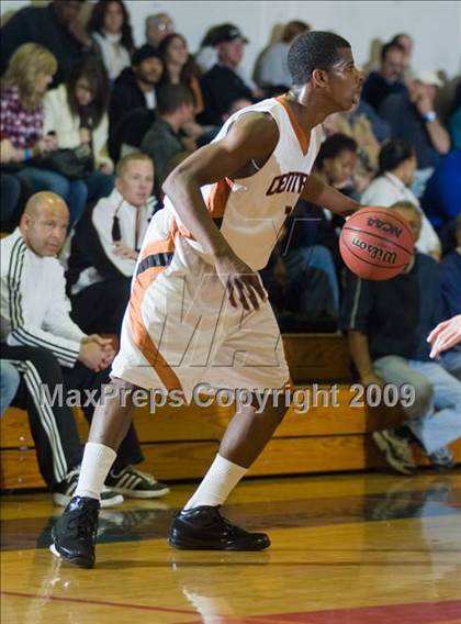 Thumbnail 3 in Turlock vs. Central (Modesto Christian Holiday Hoops)  photogallery.