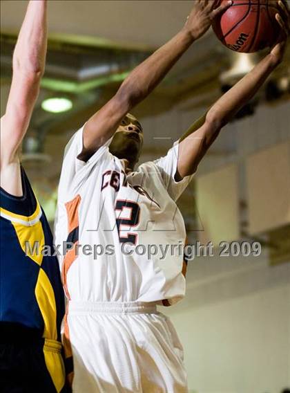 Thumbnail 3 in Turlock vs. Central (Modesto Christian Holiday Hoops)  photogallery.