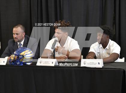 Thumbnail 3 in Trinity League Football Media Day - Santa Margarita photogallery.