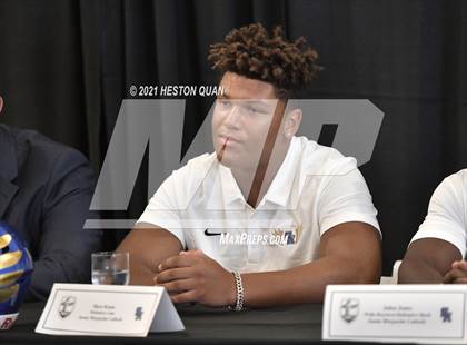 Thumbnail 1 in Trinity League Football Media Day - Santa Margarita photogallery.