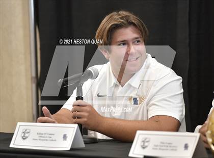 Thumbnail 3 in Trinity League Football Media Day - Santa Margarita photogallery.