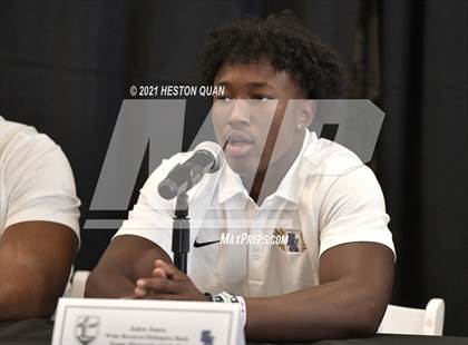 Thumbnail 2 in Trinity League Football Media Day - Santa Margarita photogallery.