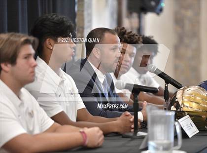 Thumbnail 3 in Trinity League Football Media Day - Santa Margarita photogallery.