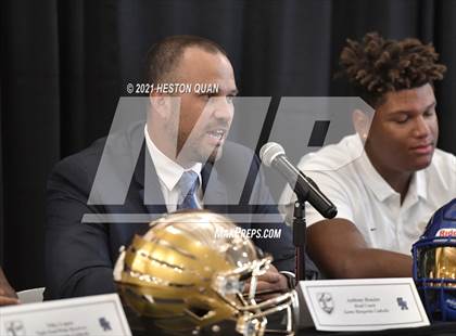 Thumbnail 3 in Trinity League Football Media Day - Santa Margarita photogallery.