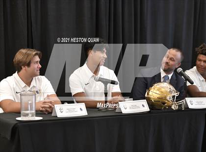 Thumbnail 1 in Trinity League Football Media Day - Santa Margarita photogallery.