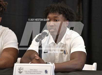 Thumbnail 1 in Trinity League Football Media Day - Santa Margarita photogallery.
