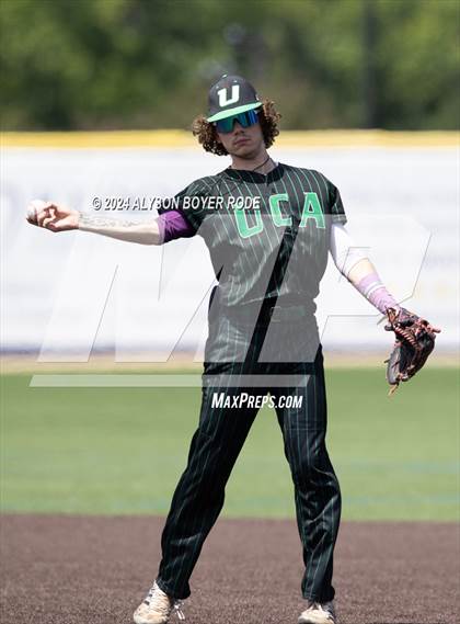 Thumbnail 2 in Uwharrie Charter vs Northside - Pinetown (NCSHAA 1A Championship) photogallery.