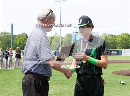 Thumbnail 3 in Uwharrie Charter vs Northside - Pinetown (NCSHAA 1A Championship) photogallery.