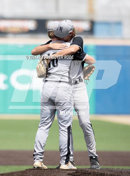 Thumbnail 2 in Uwharrie Charter vs Northside - Pinetown (NCSHAA 1A Championship) photogallery.