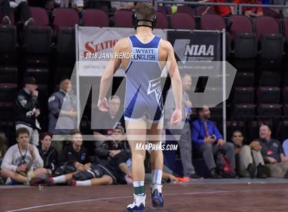Thumbnail 3 in NIAA State Wrestling Championships photogallery.