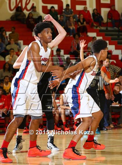 Thumbnail 1 in Oak Park vs. Redondo Union (Pacific Shores Tournament) photogallery.
